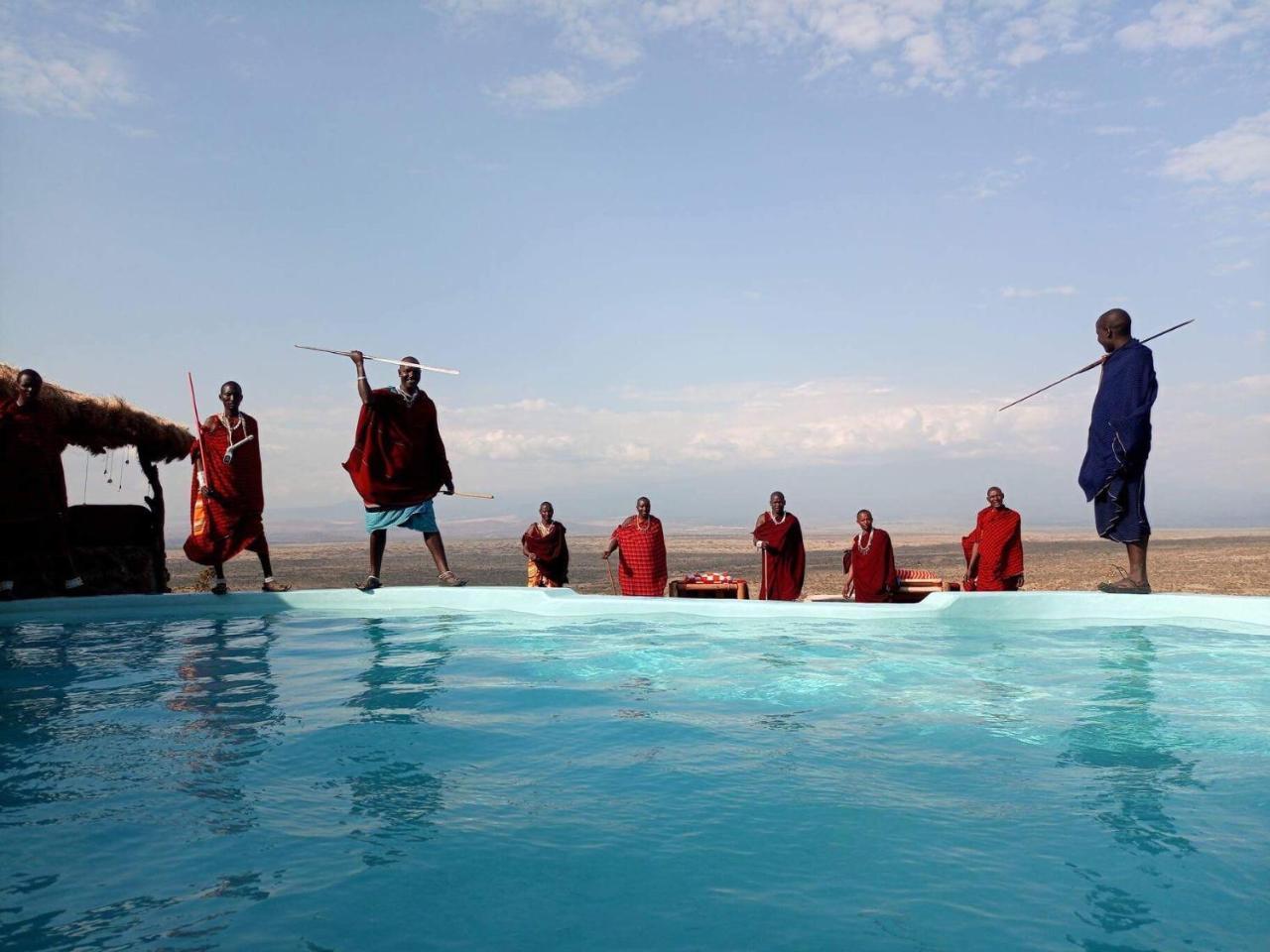 Osiligilai Maasai Lodge Sanya Juu Exteriör bild