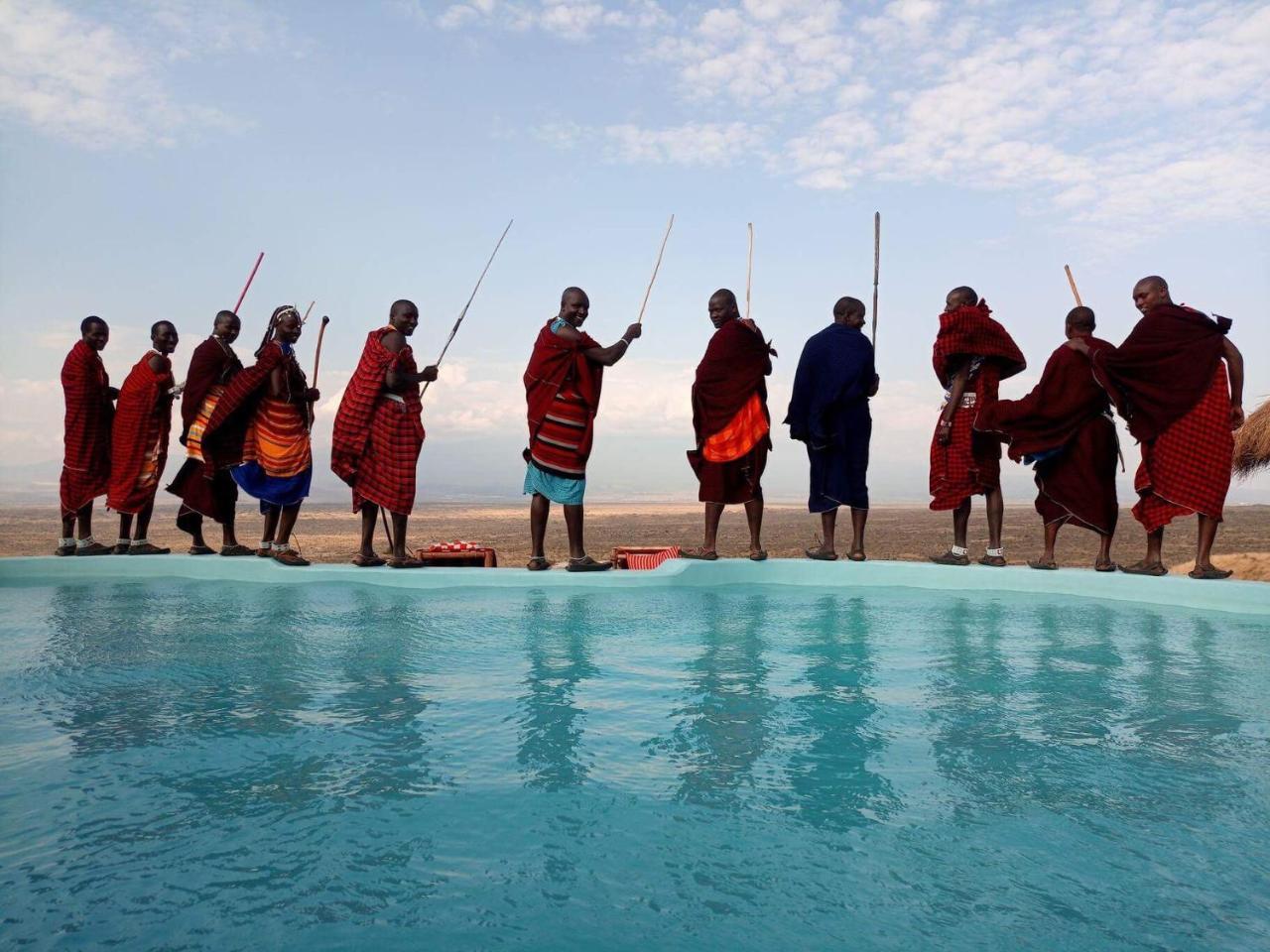 Osiligilai Maasai Lodge Sanya Juu Exteriör bild